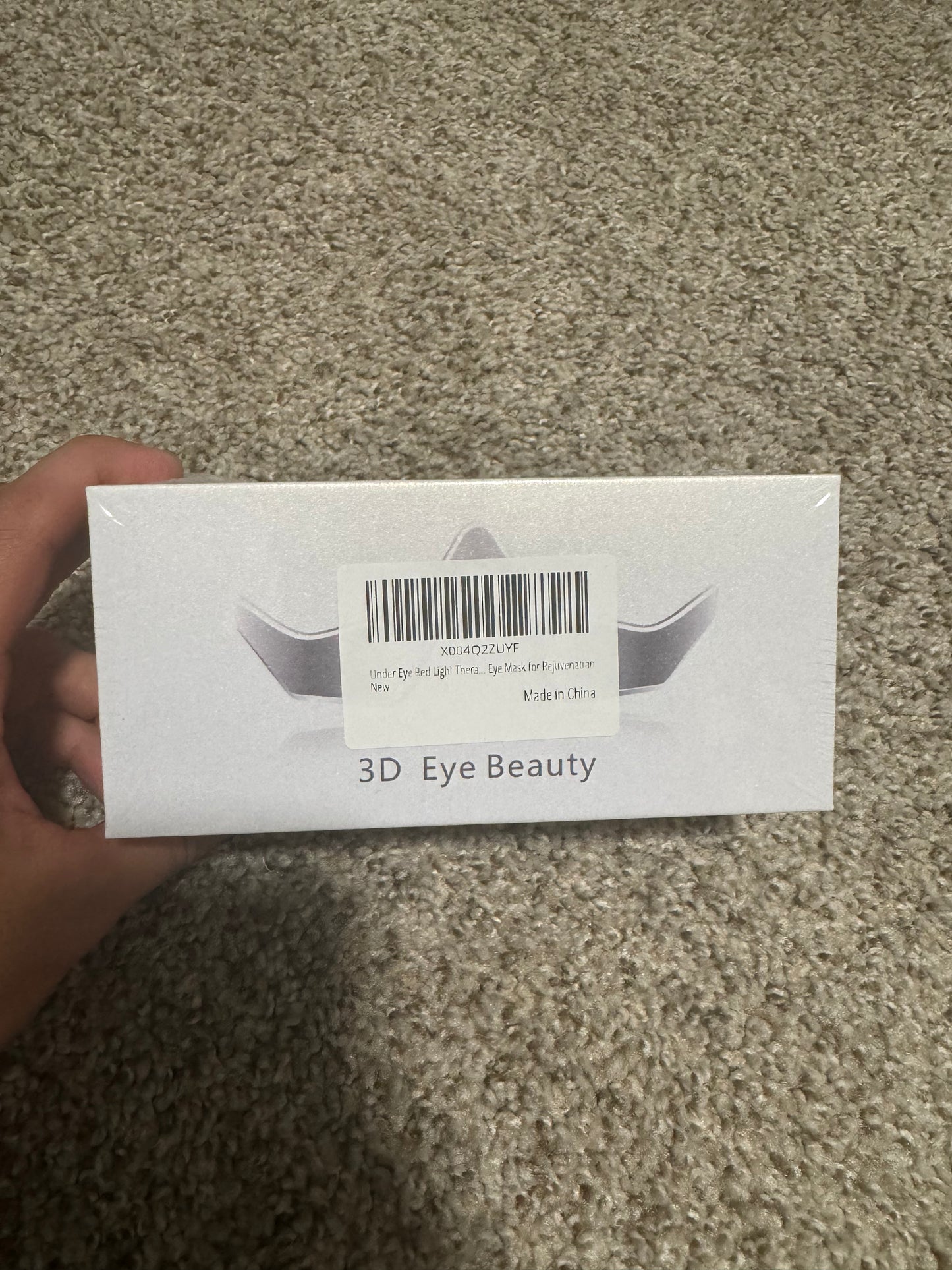Under Eye Red Light Therapy Glasses, Red Light Therapy for Eyes with Microcurrent, Eye Massager for Bags, Dark Circles, Puffiness, Fine Lines, and Eye Fatigue Relief | Eye Mask for Rejuvenation