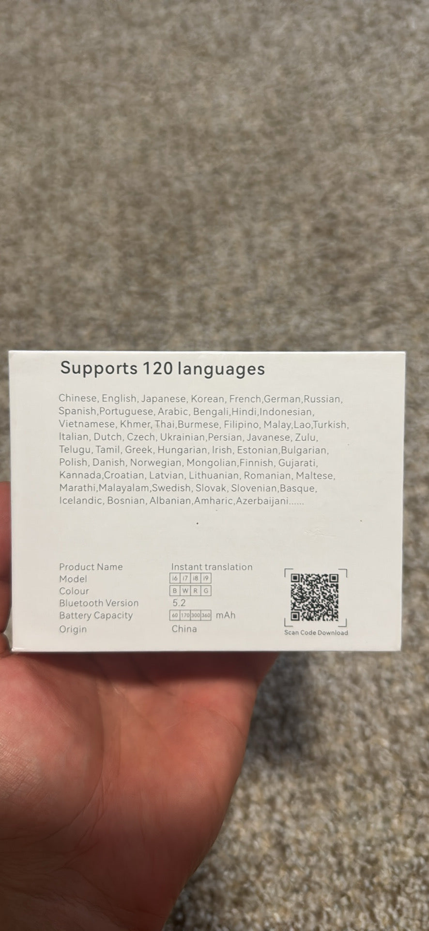 Translation Device, The Latest Instant Translation Device in 2025, Supports Video and Voice Call
