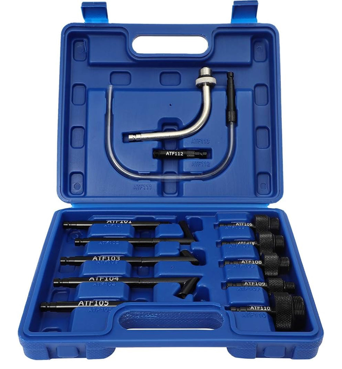 13Pcs Oil Refill Filling ATF Adapter Oil Fill Adapter Transmission Fluid Oil Refilling Connector Tool Kit for Ford for VW for Audi for Honda