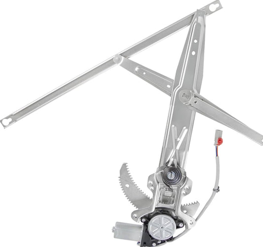 741-736 Front Right Passenger Side Power Window Regulator with Motor (2 pins), Compatible with Honda Civic Hatchback Coupe (2-Door) 1996 1997 1998 1999 2000, Replace OE 72211SR3JOH, 04722S00A00
