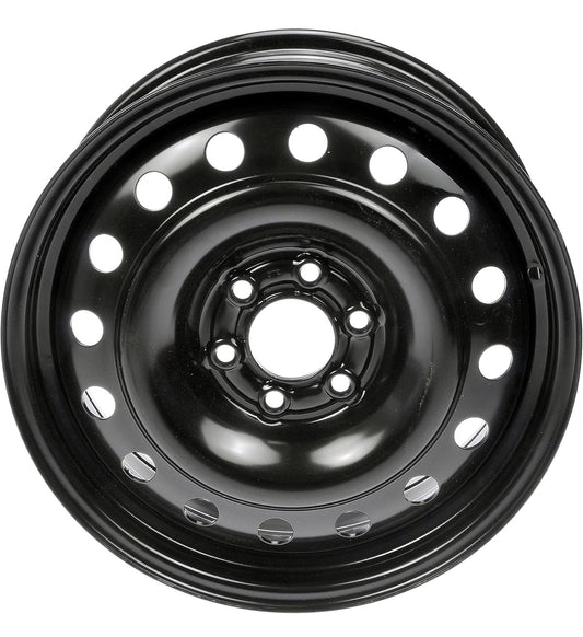 Dorman 939-185 17 x 6.5 In. Steel Wheel Compatible with Select Models, Black