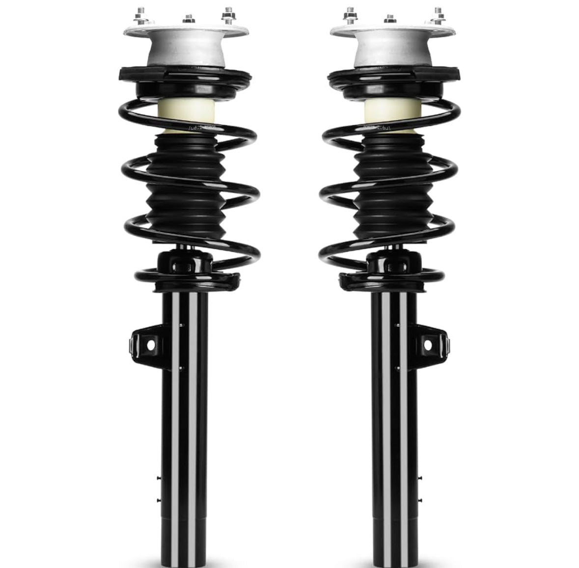 11373 11374 Front Struts Shocks w/Coil Springs for 2007-2013 BMW 328i / 335i, 2008-2013 BMW 128i / 135i, 2013 BMW 135is, 2006 BMW 325i / 330i-[Exc. xDrive & Sedan & Sport Suspension & E9 Chassis]