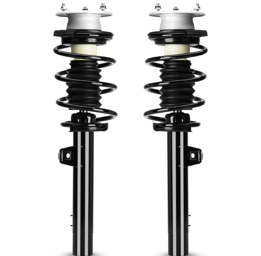 11373 11374 Front Struts Shocks w/Coil Springs for 2007-2013 BMW 328i / 335i, 2008-2013 BMW 128i / 135i, 2013 BMW 135is, 2006 BMW 325i / 330i-[Exc. xDrive & Sedan & Sport Suspension & E9 Chassis]