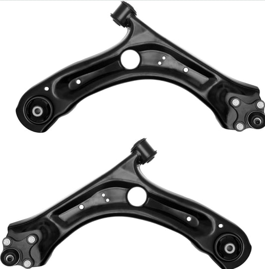 2PCS Front LH & RH Lower Control Arm with Ball Joint Suspension Kit Compatible with Volkswagen Beetle 2012-2019 Volkswagen Passat 2012-2021 561407152A 561407151A