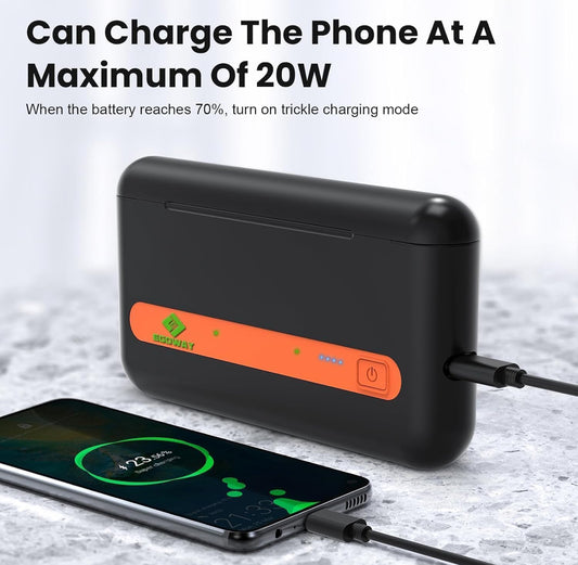2 Packs 360 X3 Batteries with Charging Compartment, for Insta360 One X3 Battery Charger Box Fast Charge Hub Dual Battery Accessories Charging Station