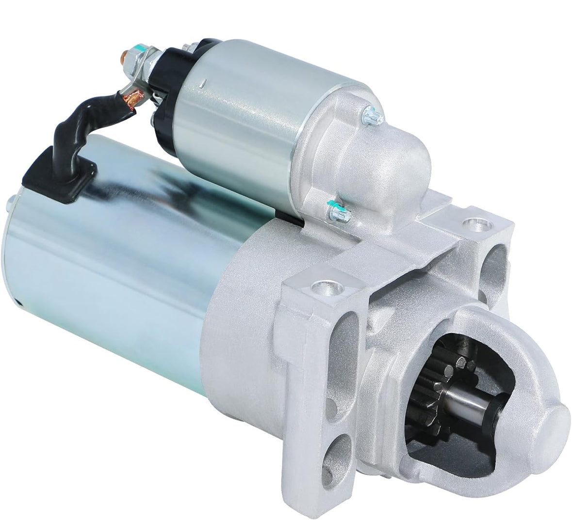 New Starter Compatible with 1999-2005 Chevy Silverado 1500 HD 2500 3500 6.0 L V8, 03-05 Express 2500 3500, 02-05 Cadillac Escalade, 00-05 GMC Sierra 1500 HD 2500 3500 Yukon Savana 6492N
