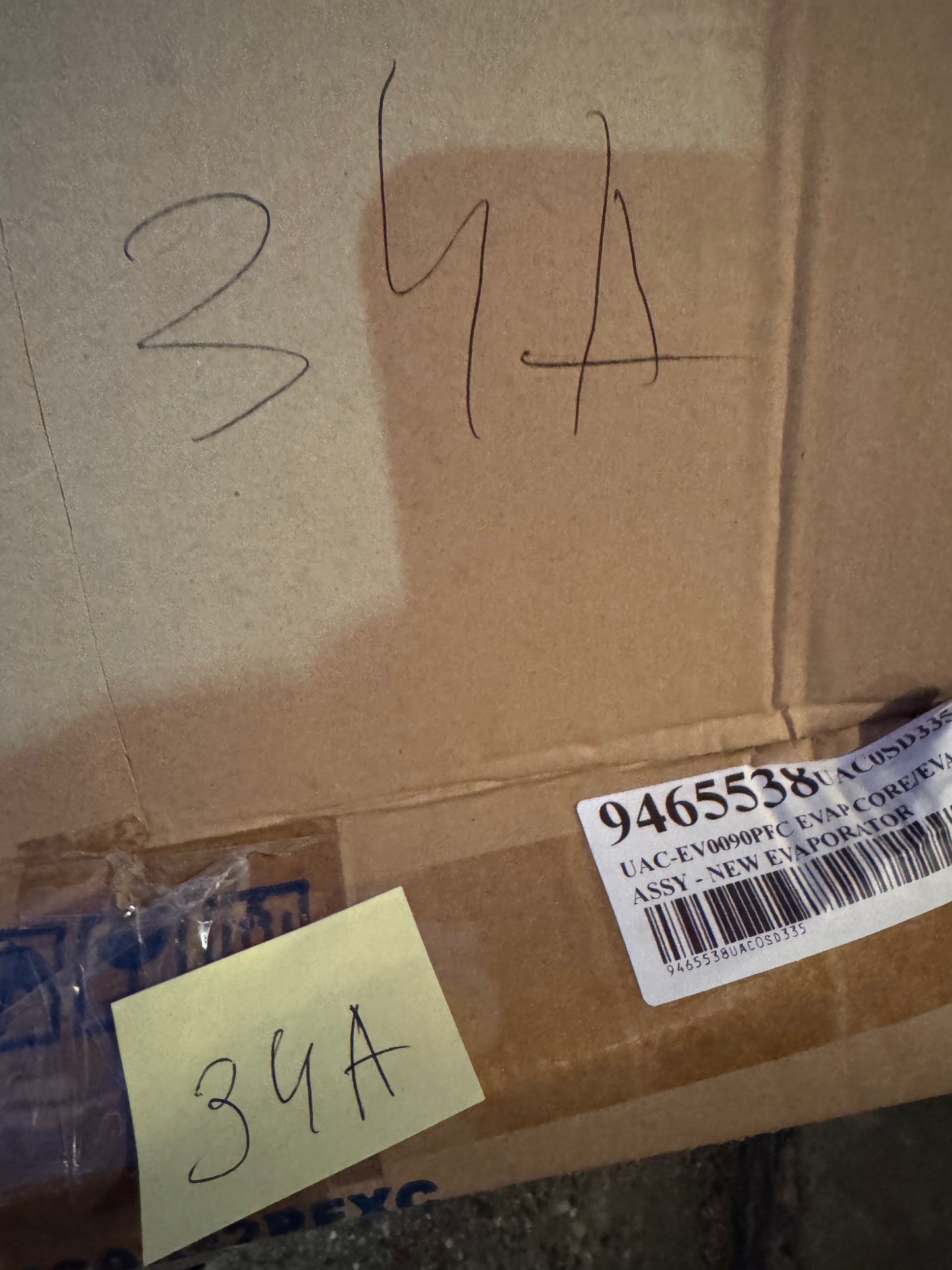 UAC-EV0090PFC EVAP CORE/EVAP ASSY - NEW EVAPORATOR
