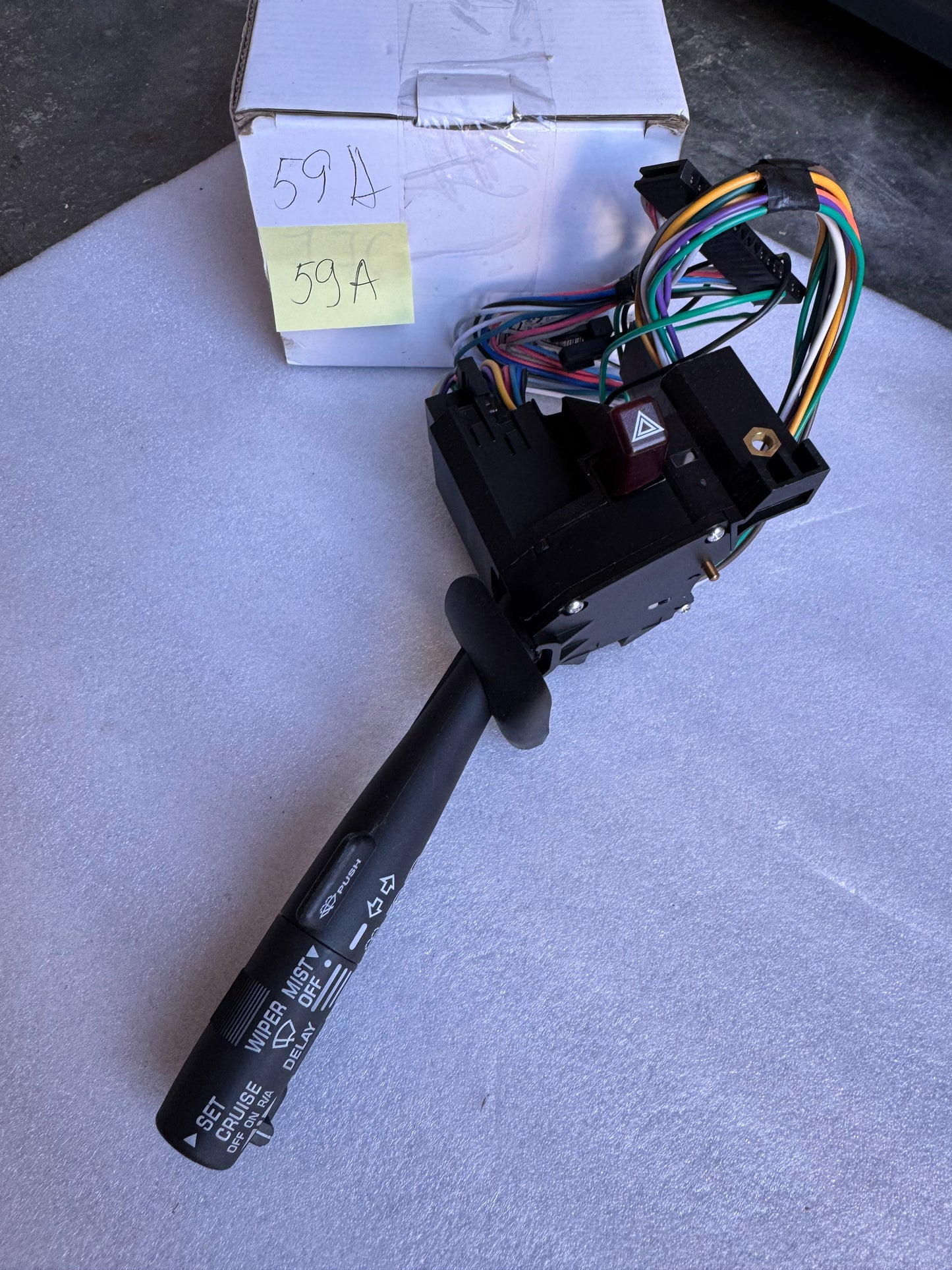 Multi-Function Combination Switch Replacement for 1995-2002 Chevy Tahoe S10 GMC C1500 K1500 Suburban Yukon, Replace 2330814 26100985 26036312, Turn Signal, Wiper, Washers, Cruise Control