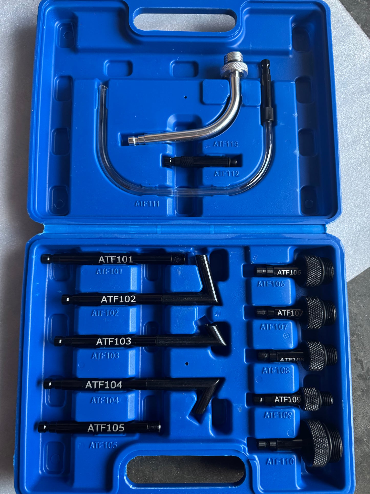 13Pcs Oil Refill Filling ATF Adapter Oil Fill Adapter Transmission Fluid Oil Refilling Connector Tool Kit for Ford for VW for Audi for Honda