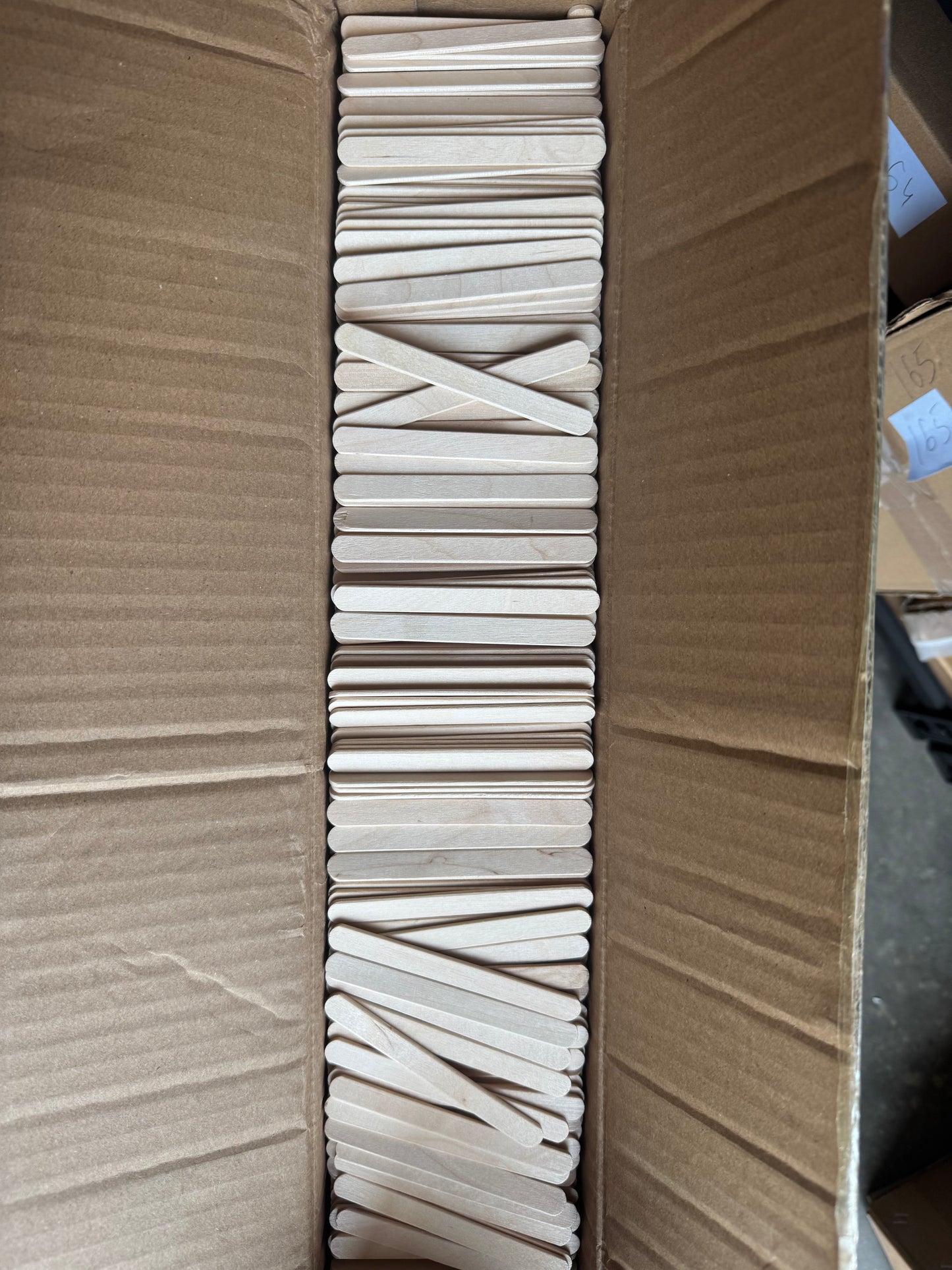 Perfect Stix PS93-100 Wooden Ice Cream Sticks 3.5" Length