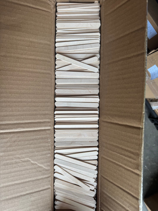 Perfect Stix PS93-100 Wooden Ice Cream Sticks 3.5" Length