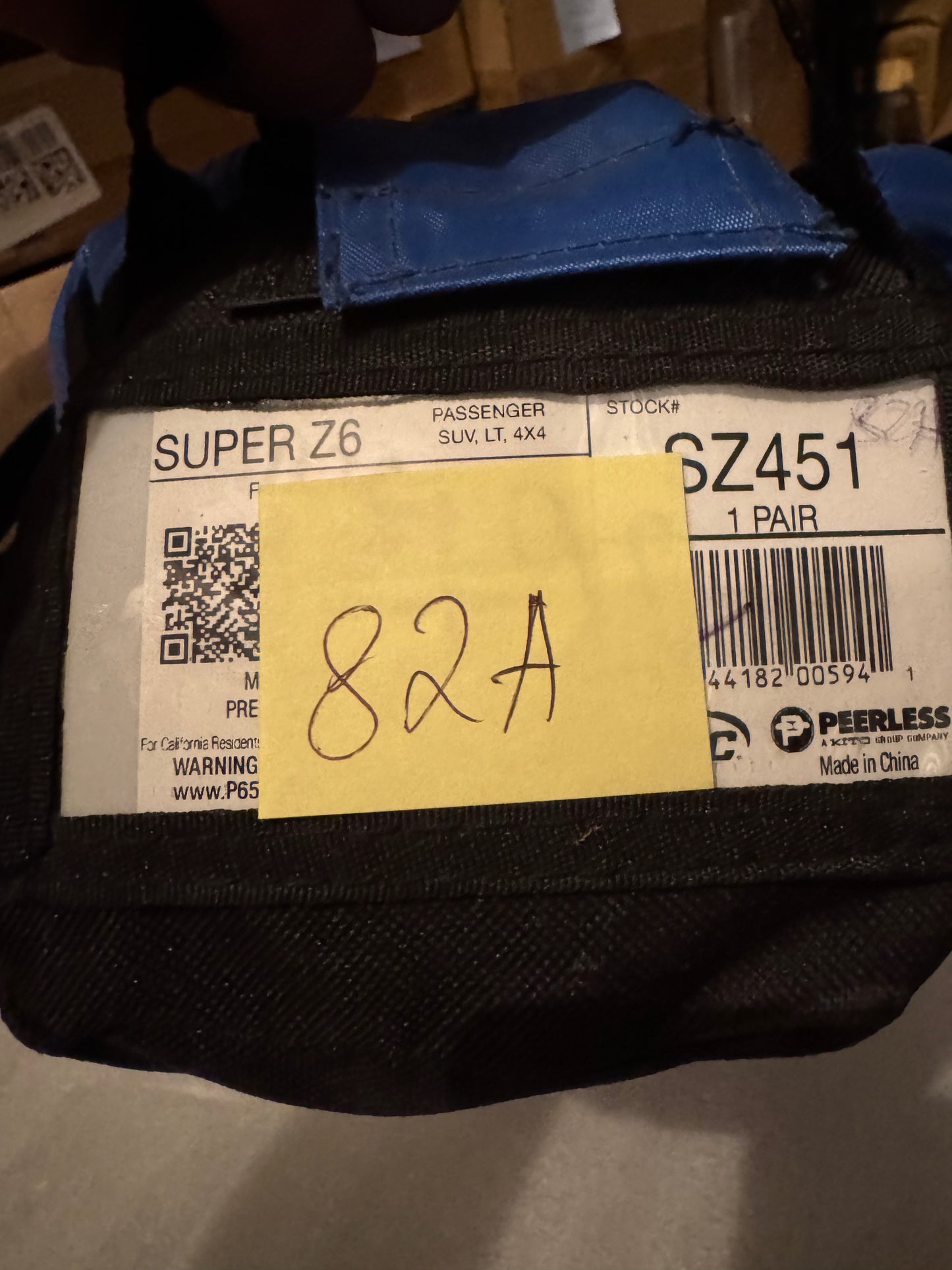 SCC SZ451 Super Z6 Cable Tire Chain for Passenger Cars, Pickups, and SUVs - Set of 2