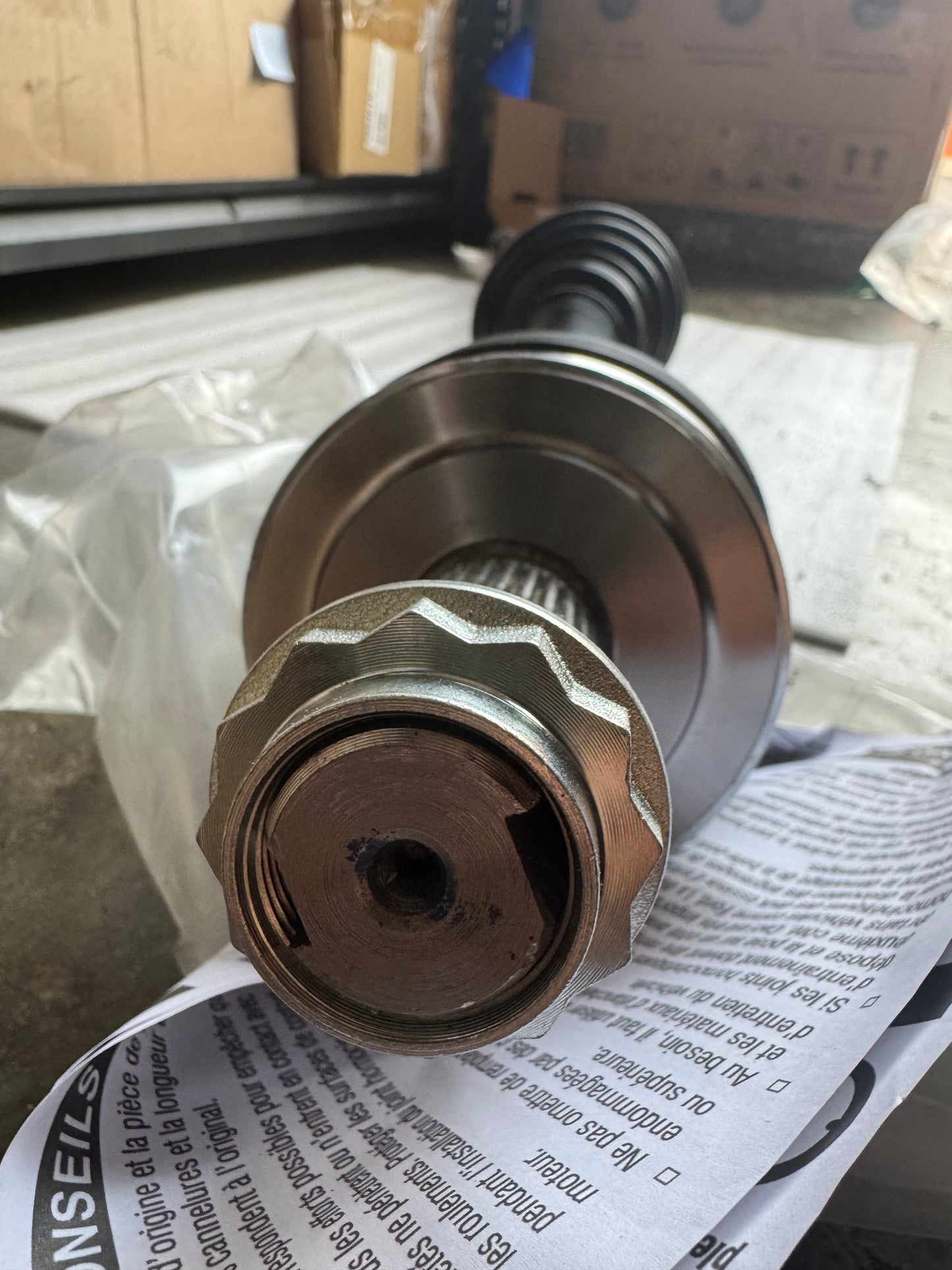 Cardone 66-9217 New Constant Velocity CV Axle Assembly