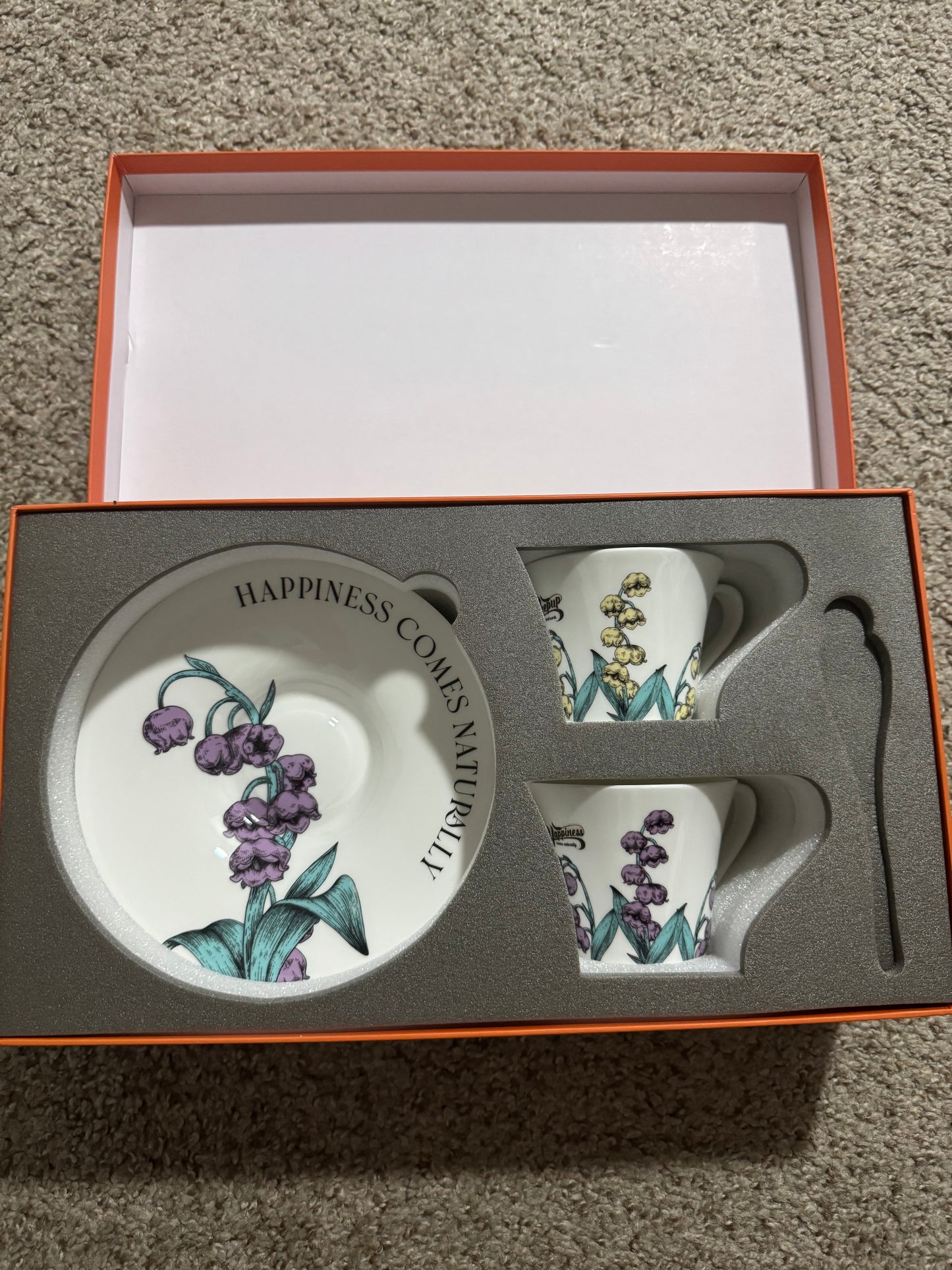 Tea Cup Set With 2 Tea Cups 2 Saucers And 2 Spoon 7 OZ Espresso Coffee Mug Vintage Creativetea Teacup And Saucer Set For Coffee,Tea,Latte, Cappuccino