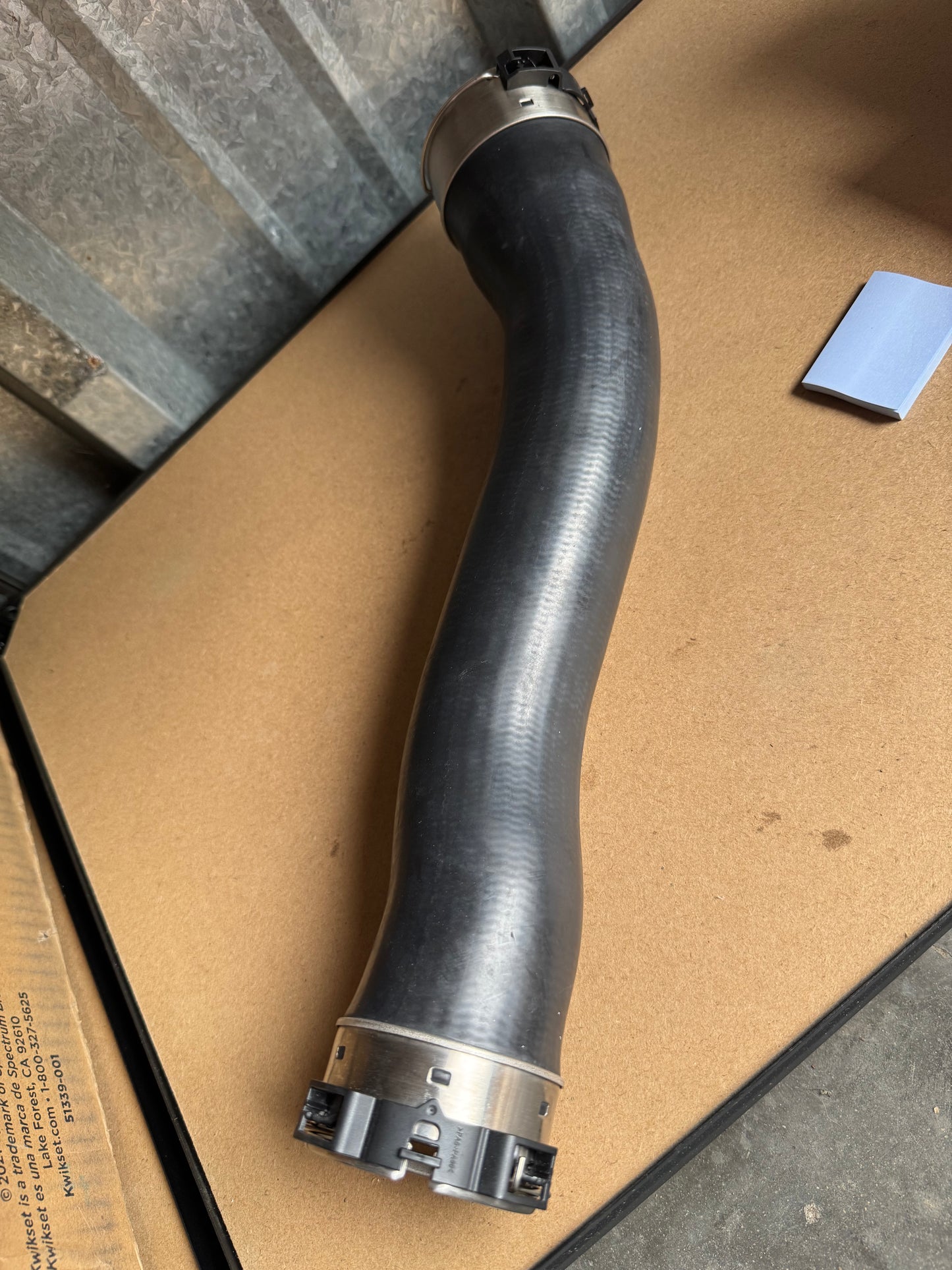 Turbo Intercooler Pipe Hose Air Intake Hose Compatible with Fits into BMW 328i 320i XDrive 13717597591